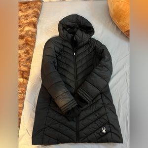 Spyder Black Puffer Jacket